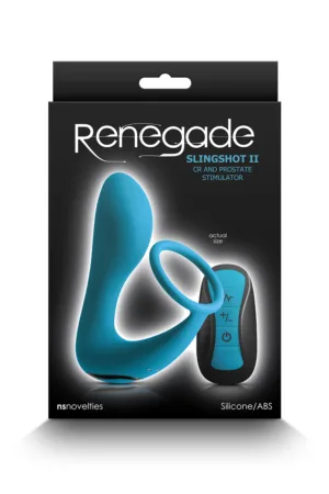 Plug prostatique avec cockring Renegade Slingshot 2 - 94edenstreet.com - sexshop en ligne
