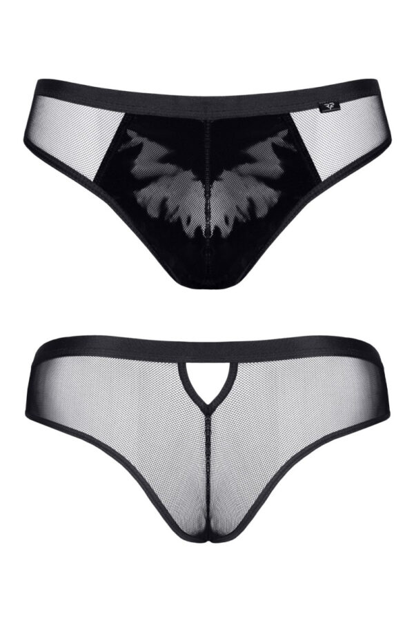 Slip type brésilien noir – Regnes - 94edenstreet.com - sexshop en ligne