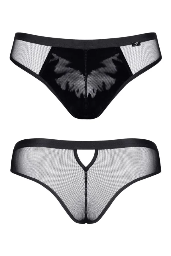 Slip type brésilien noir – Regnes - 94edenstreet.com - sexshop en ligne