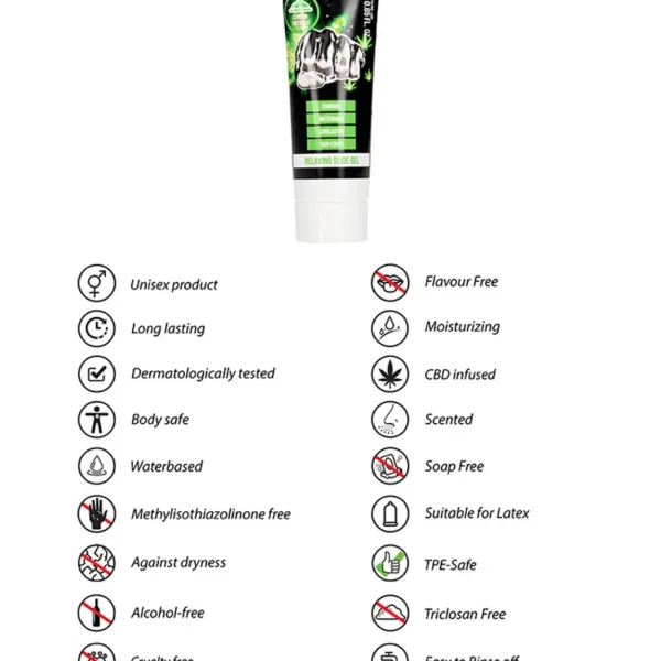 Lubrifiant CBD Fist It 25ml