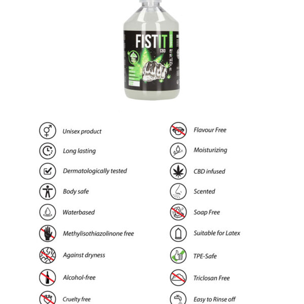 Lubrifiant CBD Fist It 500ml
