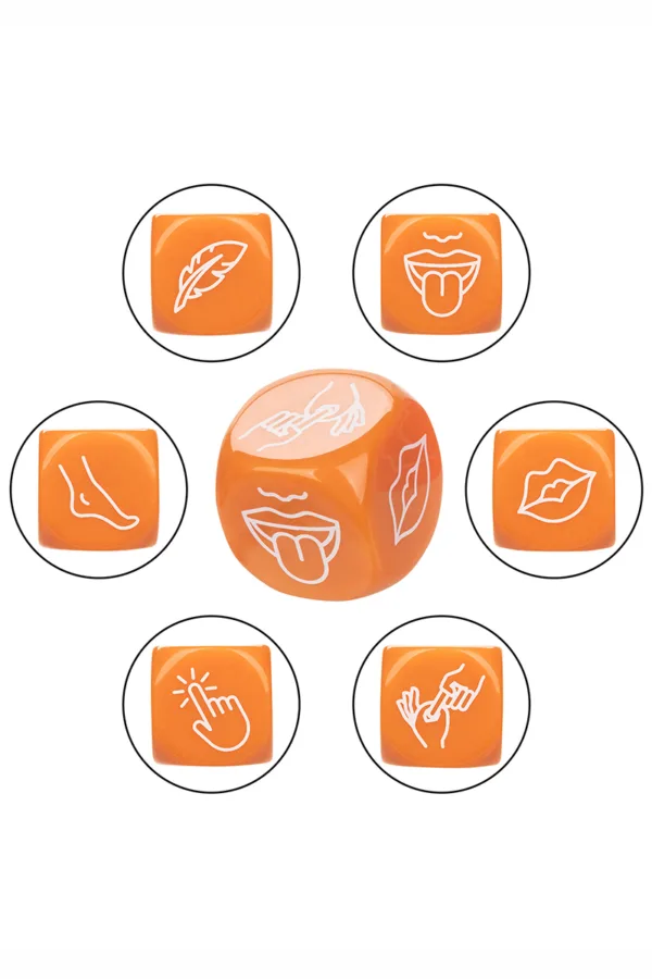 3 dés coquins Roll With It – CalExotics - 94edenstreet.com - sexshop en ligne