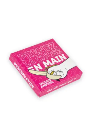 Pochette de 3 préservatifs Jacquie et Michel - 94edenstreet.com - sexshop en ligne