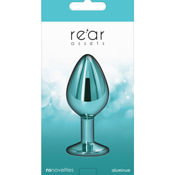 Plug bijou aluminium chromé vert M