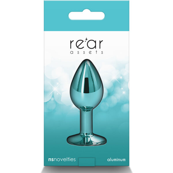 Plug bijou aluminium chromé vert S