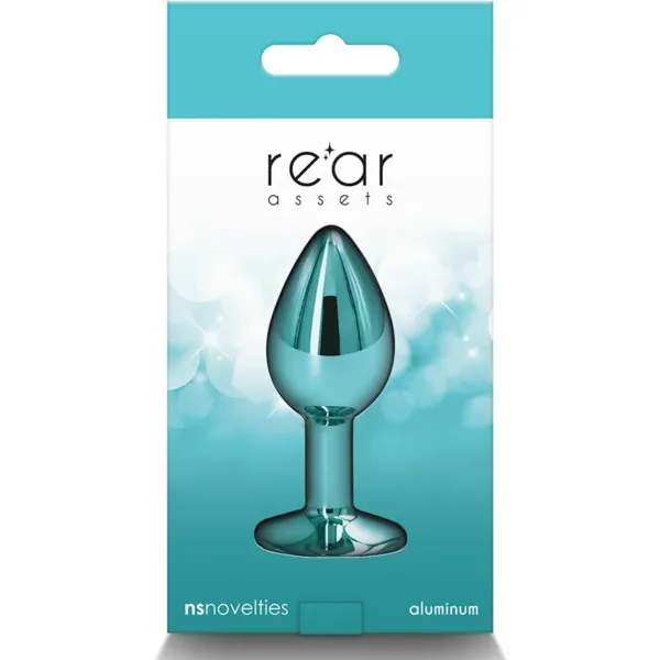 Plug bijou aluminium chromé vert S