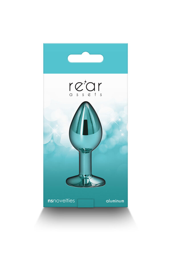 Plug bijou aluminium chromé vert S - 94edenstreet.com - sexshop en ligne