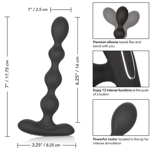 Stimulateur anal Eclipse Slender Beads