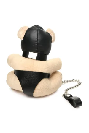 Porte-clés Teddy Bear BDSM avec cagoule - 94edenstreet.com - sexshop en ligne