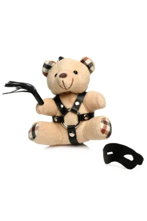 Porte-clés Teddy Bear BDSM avec martinet - 94edenstreet.com - sexshop en ligne