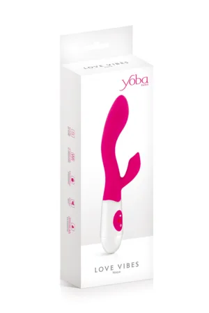 Vibromasseur Rabbit Naya rose – Yoba - 94edenstreet.com - sexshop en ligne