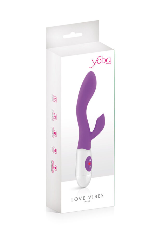 Vibromasseur Rabbit Naya violet - Yoba – Image 2