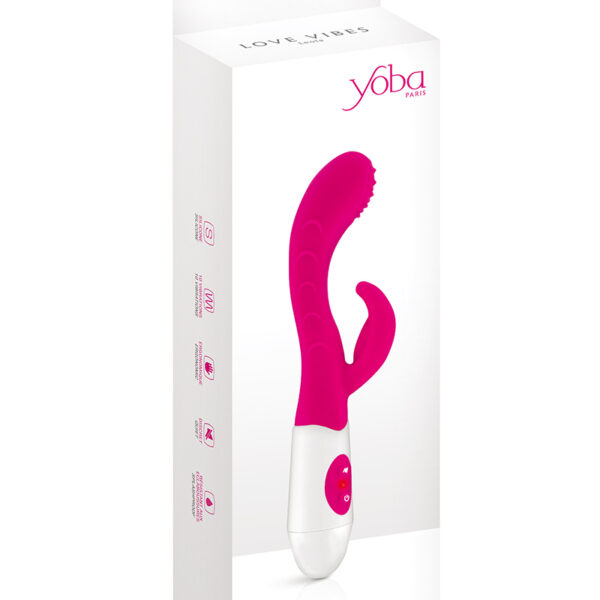 Vibromasseur Rabbit Leola rose – Yoba