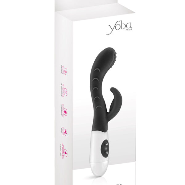 Vibromasseur Rabbit Leola noir – Yoba