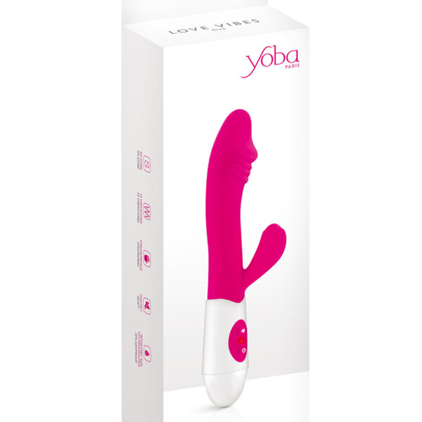 Vibromasseur Rabbit Elya rose – Yoba