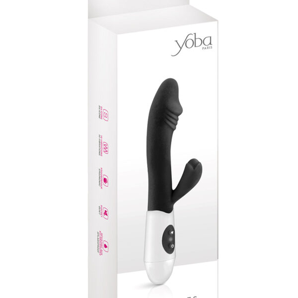 Vibromasseur Rabbit Elya noir – Yoba