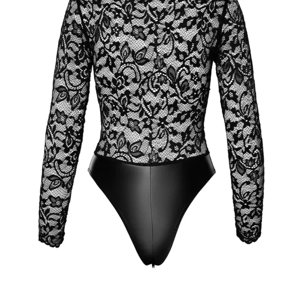 Body Psyché F296 wetlook et dentelle