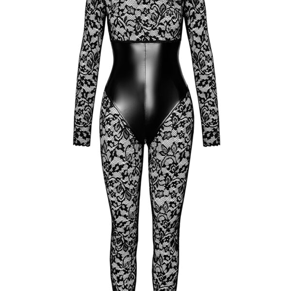 Combinaison corset Enigma F299 dentelle et wetlook