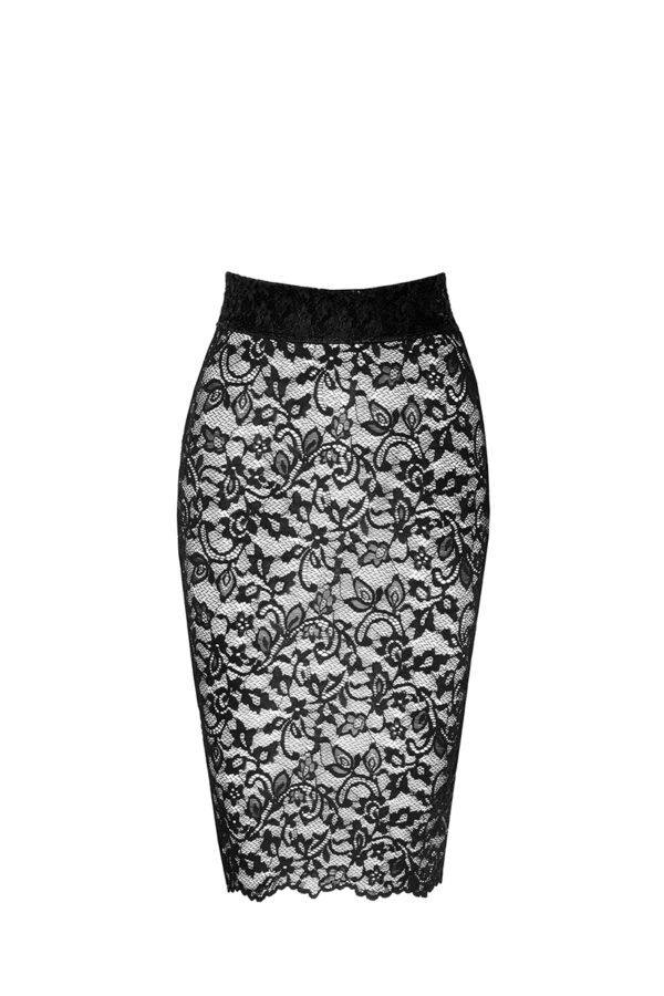 Jupe lacée Ambivalence F302 dentelle - 94edenstreet.com - sexshop en ligne