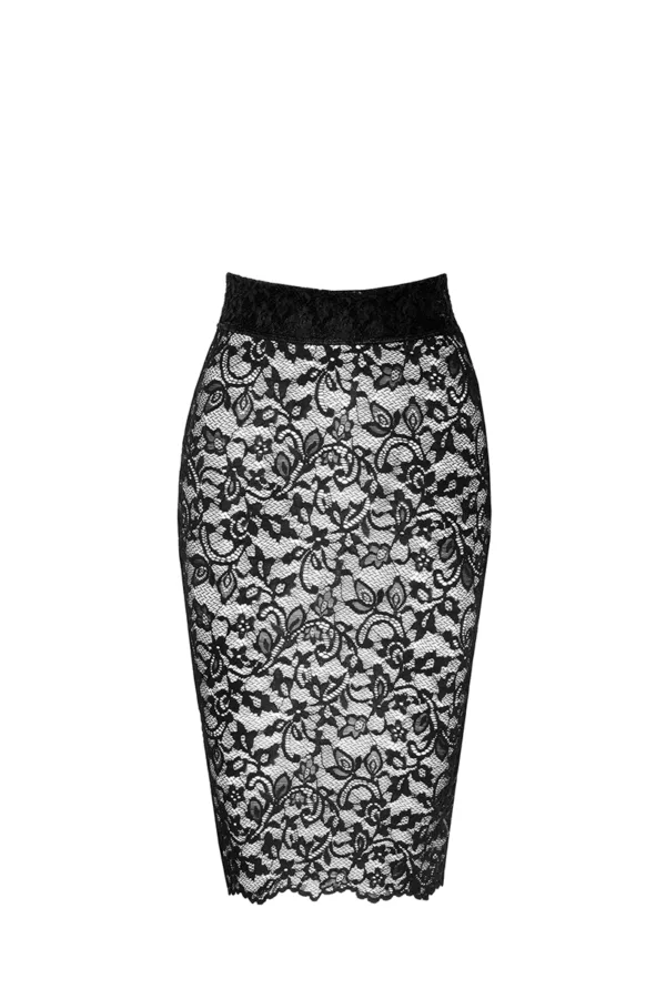 Jupe lacée Ambivalence F302 dentelle - 94edenstreet.com - sexshop en ligne
