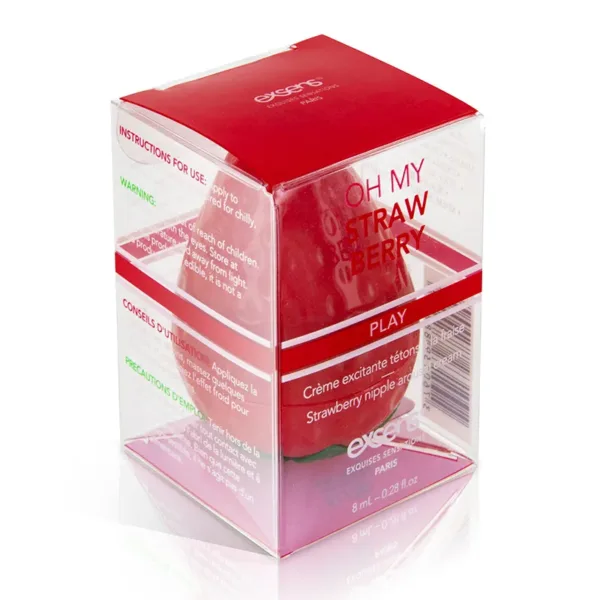 Crème excitante pour tétons Oh My Strawberry
