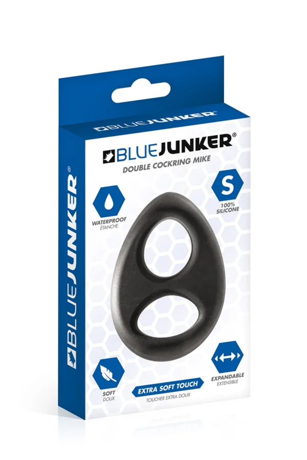 Double anneau de pénis – Blue Junker - 94edenstreet.com - sexshop en ligne