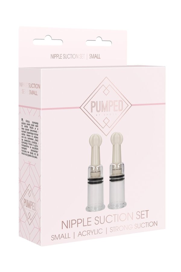 Ventouses à tétons Small – Pumped - 94edenstreet.com - sexshop en ligne