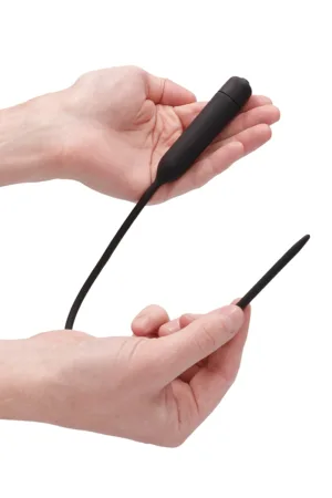 Plug d’urètre vibrant extra long – Ouch! - 94edenstreet.com - sexshop en ligne