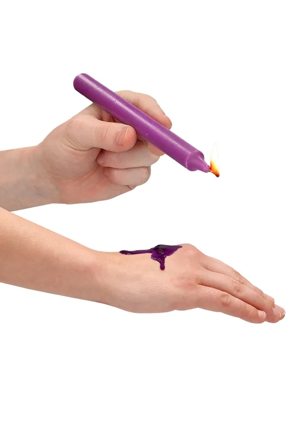 4 bougies SM colorées Large – Ouch! - 94edenstreet.com - sexshop en ligne