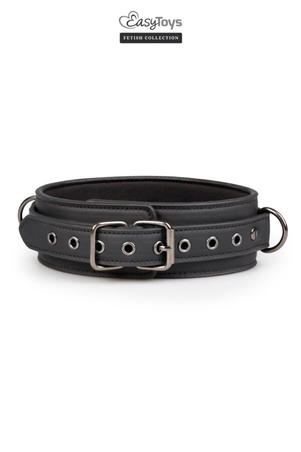 Collier fétichiste et laisse – Easytoys Fetish Collection - 94edenstreet.com - sexshop en ligne