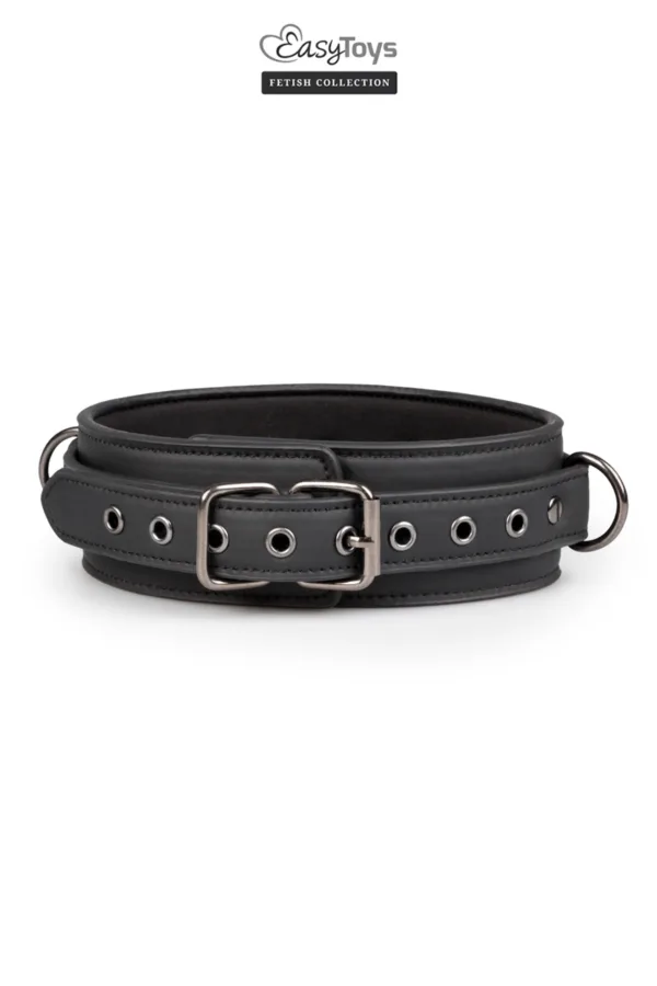 Collier fétichiste et laisse – Easytoys Fetish Collection - 94edenstreet.com - sexshop en ligne