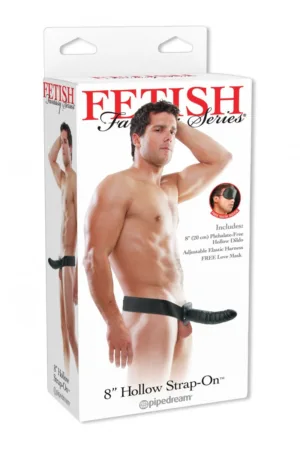 Gode-ceinture creux 20 cm - 94edenstreet.com - sexshop en ligne