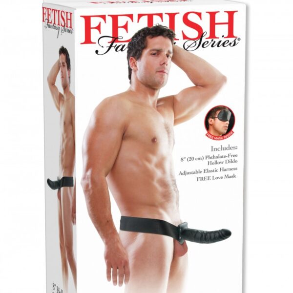 Gode-ceinture creux 20 cm