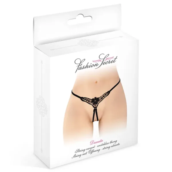 String ouvert Danuta – noir