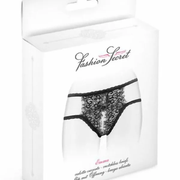 Culotte ouverte Emma – noir