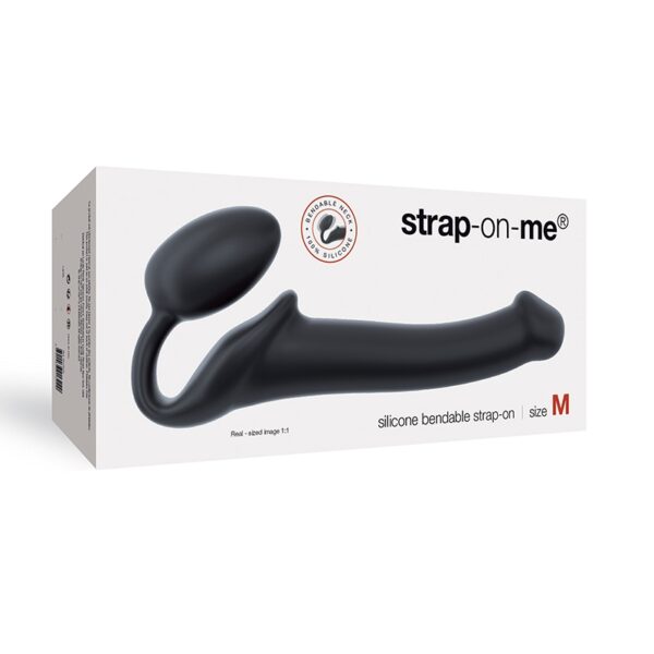 Gode ceinture strap-on noir M