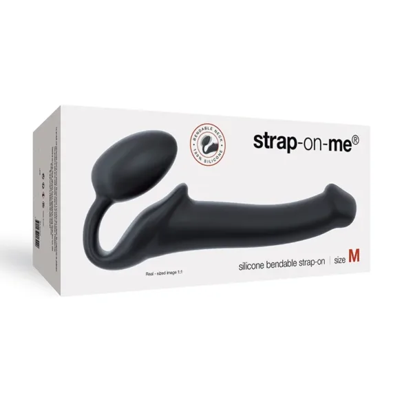Gode ceinture strap-on noir M