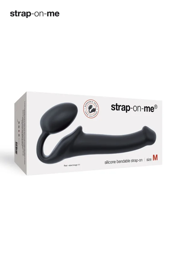 Gode ceinture strap-on noir M - 94edenstreet.com - sexshop en ligne