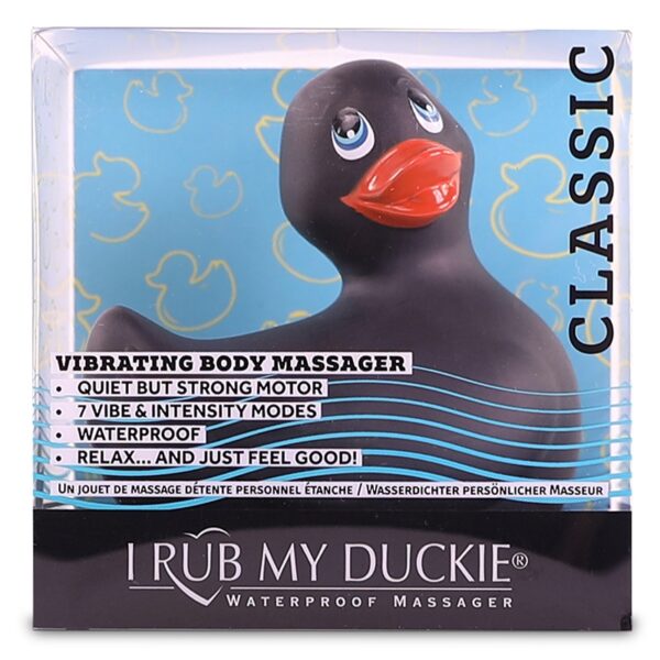 Canard vibrant Duckie 2.0 Classic – noir