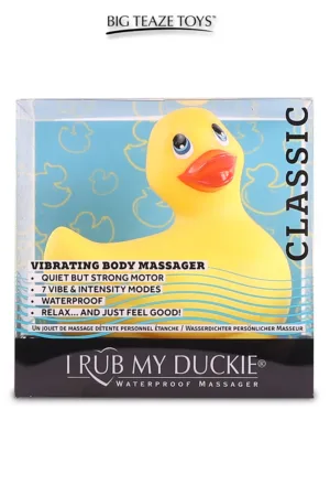 Canard vibrant Duckie 2.0 Classic – jaune - 94edenstreet.com - sexshop en ligne
