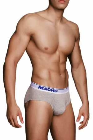 Slip MC088 gris - 94edenstreet.com - sexshop en ligne