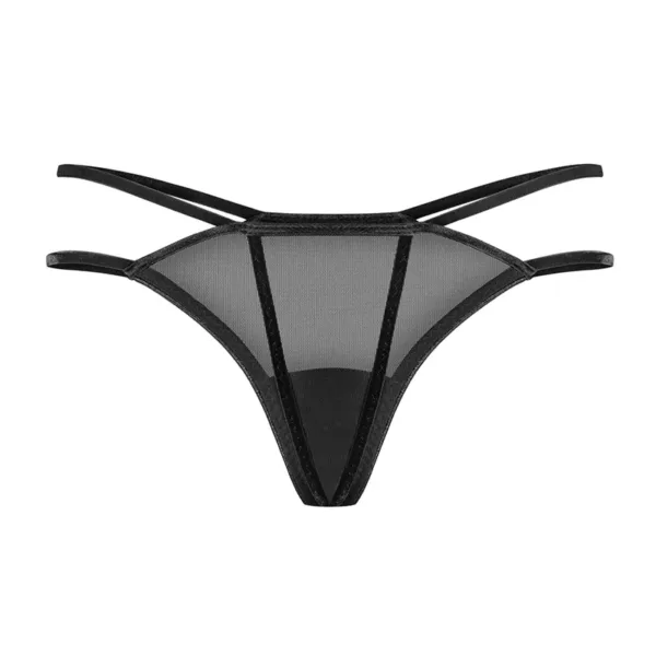 String double lanières en tulle