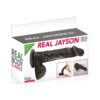 Gode réaliste 21 cm – Real Jayson Noir - 94edenstreet.com - sexshop en ligne