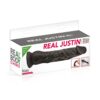 Gode réaliste 21 cm noir  – Real Justin - 94edenstreet.com - sexshop en ligne