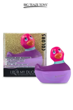 Mini canard vibrant Colors rose - 94edenstreet.com - sexshop en ligne