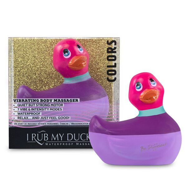 Mini canard vibrant Colors rose