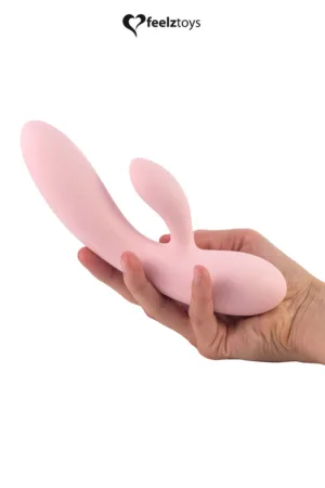 Vibromasseur rabbit Lea – rose - 94edenstreet.com - sexshop en ligne