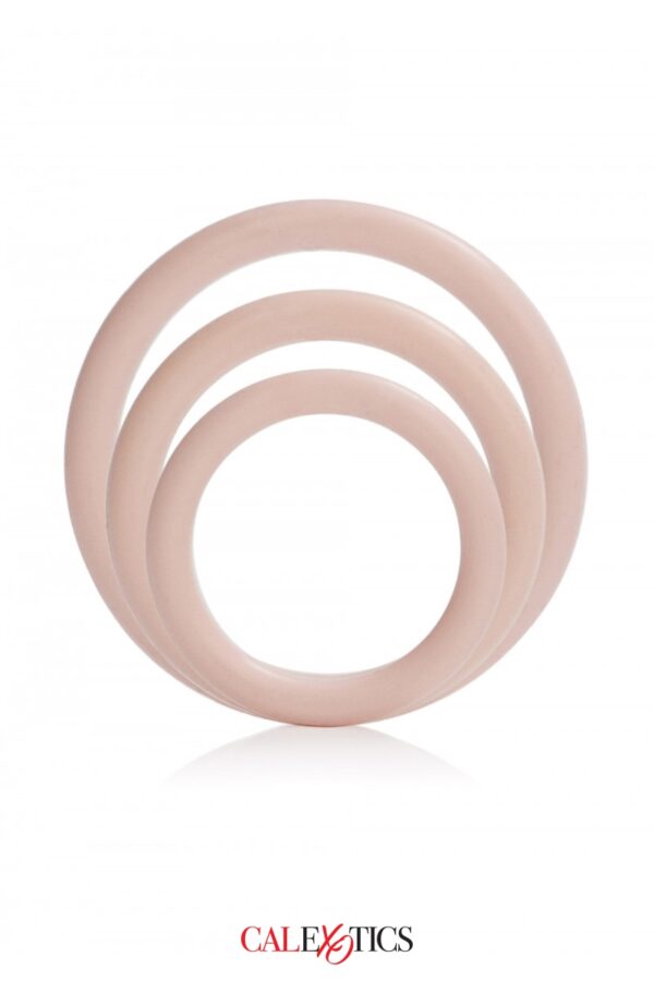 Pack 3 anneaux Silicone – Calexotics - 94edenstreet.com - sexshop en ligne
