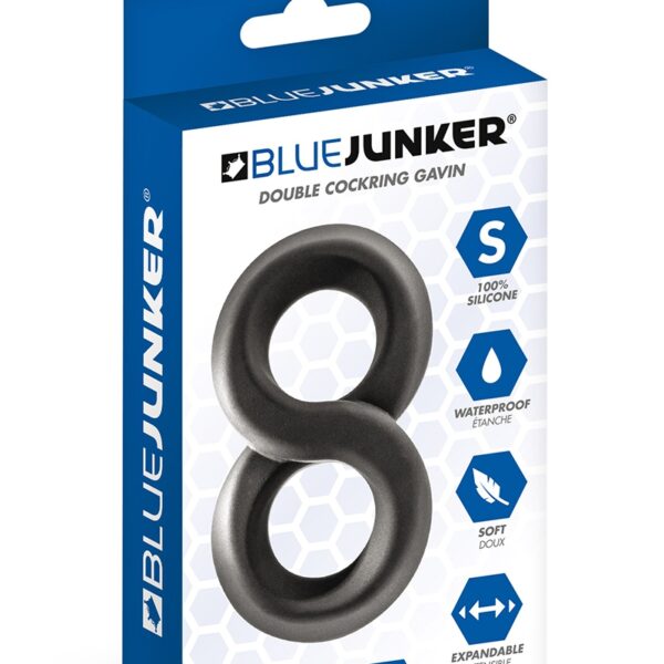 Double cockring en 8 – Blue Junker