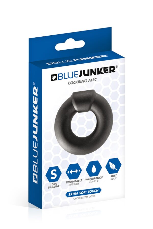Cockring épais silicone - Blue Junker – Image 2
